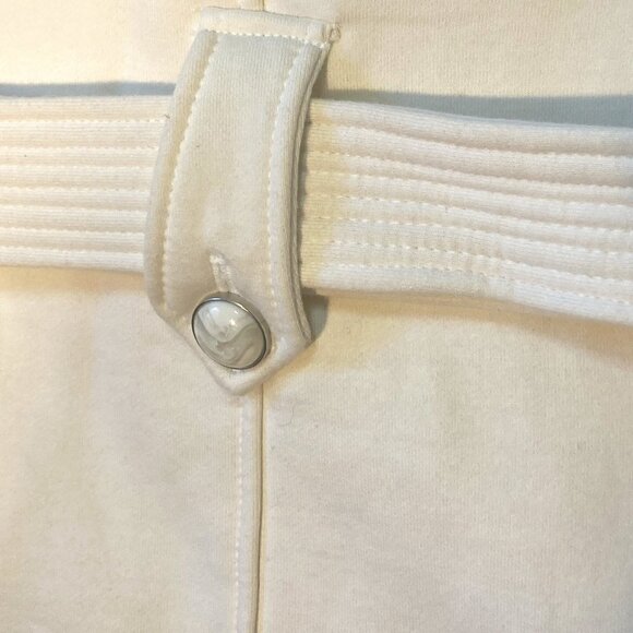 Kenneth Cole Reaction SZ S Cream color fitted jacket warn preppy traditional - Picture 7 of 12
